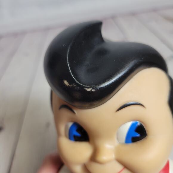 Vintage Bob's Big Boy Plastic Figurine Coin Bank Restaurant Advertising Retro - Picture 6 of 8